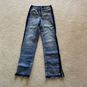 Two Toned Blue Jeans